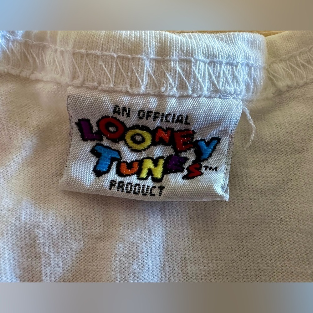 1997 Looney Tunes Tweety Bird Bay Patrol Tank Top Size L/XL - Picture 8 of 8
